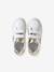 Baskets scratchées cuir enfant collection maternelle blanc+rose pâle 4 - vertbaudet enfant 