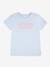 T-shirt Batwing fille Levi's blanc+bleu ciel+vert 4 - vertbaudet enfant 