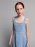 Robe ouverture dos bleu clair 6 - vertbaudet enfant 