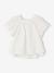 Ensemble 2 pièces short fille Ella Happy Time blanc 2 - vertbaudet enfant 
