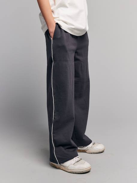 Pantalon large jogging anthracite 1 - vertbaudet enfant 