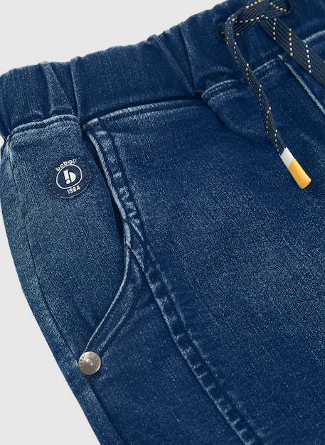 Pantalon pour enfant en denim Bleu 3 - vertbaudet enfant 