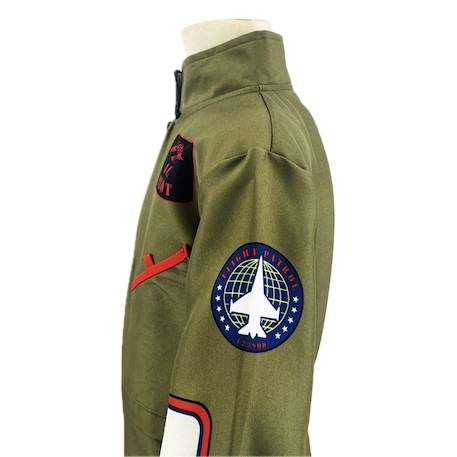 Déguisement pilote - fighter pilot 5-7 ans Vert kaki 6 - vertbaudet enfant 