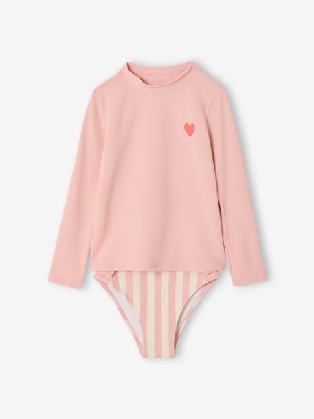 Maillot de bain anti UV 2 pièces rose 2 - vertbaudet enfant 