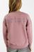 Sweat-shirt emagi Vieux rose 5 - vertbaudet enfant 