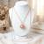 De grossesse collier cage de coeurs Or+Rose 5 - vertbaudet enfant 