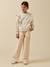 Sweat à volants  - coton biologique Ecru chine 5 - vertbaudet enfant 