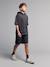 Ensemble short sweat manches courtes anthracite 1 - vertbaudet enfant 