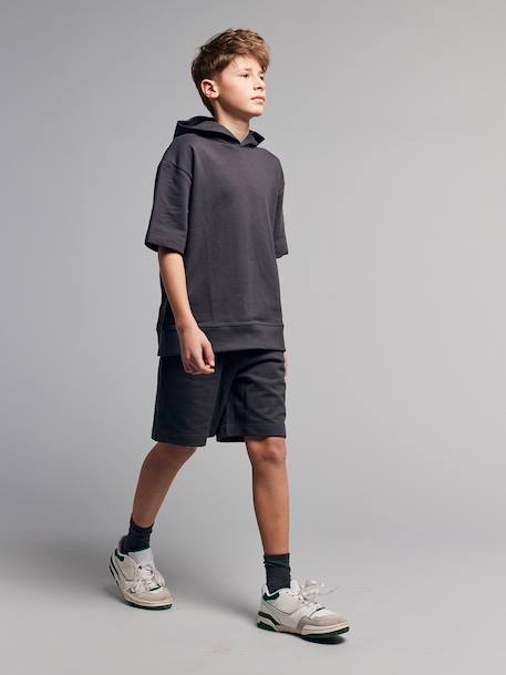 Garçon-Ensemble short sweat manches courtes