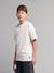 Lot 2 T-shirt manches courtes bleu grisé 4 - vertbaudet enfant 