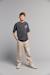 T-shirt oversize garçon coton anthracite+vieux rose 8 - vertbaudet enfant 