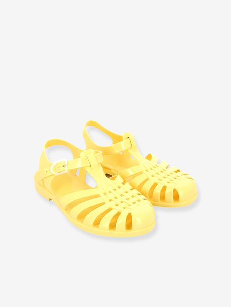Sandales paille enfant Meduse jaune 1 - vertbaudet enfant 