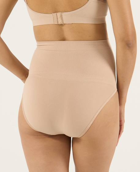 Maxi culotte de grossesse sans couture essentiel Beige+Noir 4 - vertbaudet enfant 