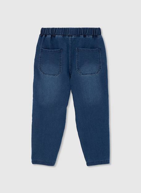 Pantalon pour enfant en denim Bleu 2 - vertbaudet enfant 