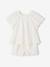 Ensemble 2 pièces short fille Ella Happy Time blanc 1 - vertbaudet enfant 
