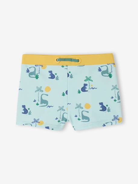 Maillot de bain bébé dino turquoise 1 - vertbaudet enfant 
