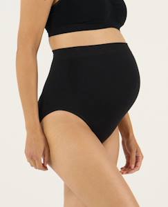 Vêtements de grossesse-Maxi culotte de grossesse sans couture essentiel