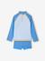 Ensemble manches longues short anti UV bleu azur 4 - vertbaudet enfant 