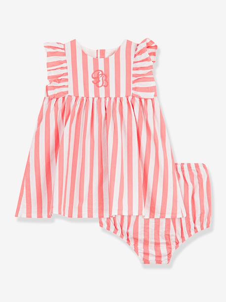 Bébé-Ensemble robe sans manches et bloomer bébé