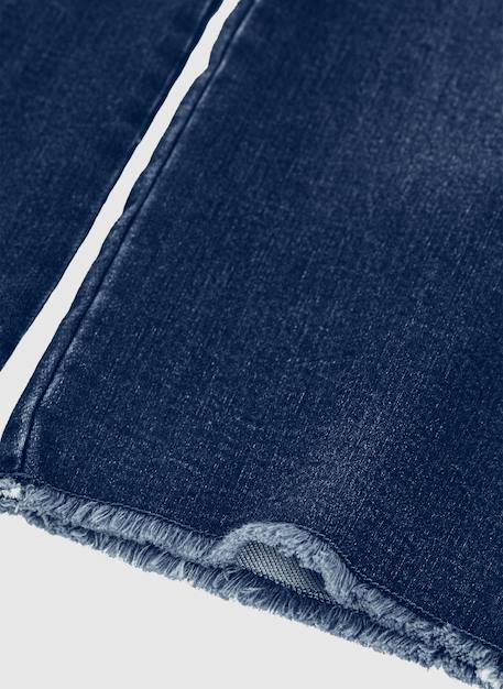 Pantalon fille en denim Bleu 4 - vertbaudet enfant 