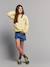 Short enfant en denim coton bleu moyen+denim gris 6 - vertbaudet enfant 