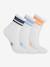Lot 3 paires chaussettes Dim Sport bleu ciel 1 - vertbaudet enfant 