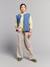 Veste sans manches denim bleu moyen 2 - vertbaudet enfant 