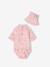 Maillot bain anti uv 3 pièces rose poudré 5 - vertbaudet enfant 