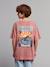 T-shirt oversize garçon coton anthracite+vieux rose 12 - vertbaudet enfant 