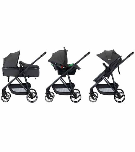 Bebeconfort poussette trio brume avec siège auto i-size Mineral graphite 4 - vertbaudet enfant 