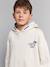 Sweat capuche garçon oversize imprimé dos écru 2 - vertbaudet enfant 