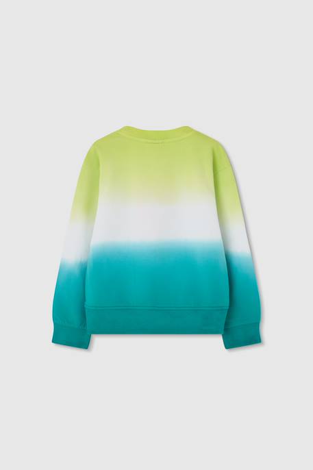 Sweat  pour fille Bleu 2 - vertbaudet enfant 