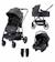 Bebeconfort poussette trio brume avec siège auto i-size Mineral graphite 1 - vertbaudet enfant 