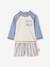 Ensemble maillot de bain bébé anti UV bleu grisé 2 - vertbaudet enfant 