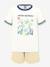 Pyjama short garçon blanc 1 - vertbaudet enfant 