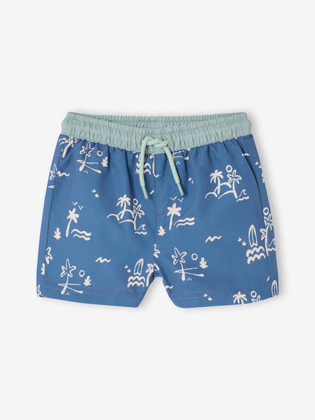 Short de bain bébé garçon indigo 2 - vertbaudet enfant 