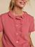 Blouse femme volant gaze Capsule mère-fille vieux rose 6 - vertbaudet enfant 