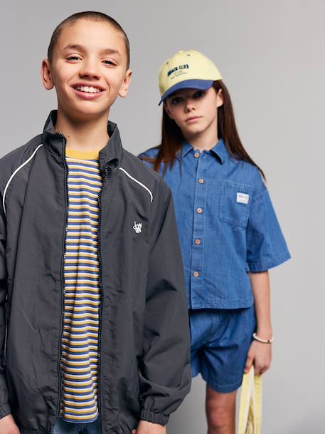 Veste sport zippée anthracite 2 - vertbaudet enfant 