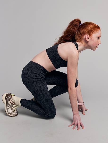 Fille-Vêtements de sport-Sportswear-Ensemble fille brassière legging