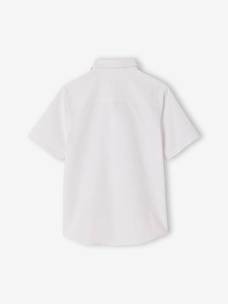 Chemise manches courtes noeud papillon blanc 3 - vertbaudet enfant 