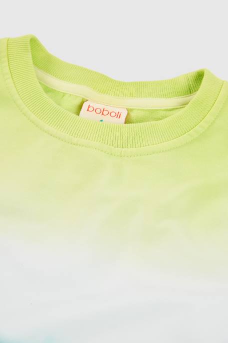 Sweat  pour fille Bleu 3 - vertbaudet enfant 