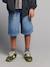 Bermuda long denim double stone 2 - vertbaudet enfant 