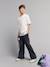 Lot 2 T-shirt manches courtes bleu grisé 10 - vertbaudet enfant 
