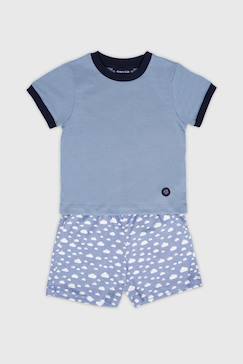-Pyjama short en coton léger enfant