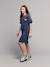 Robe T-shirt marine 1 - vertbaudet enfant 