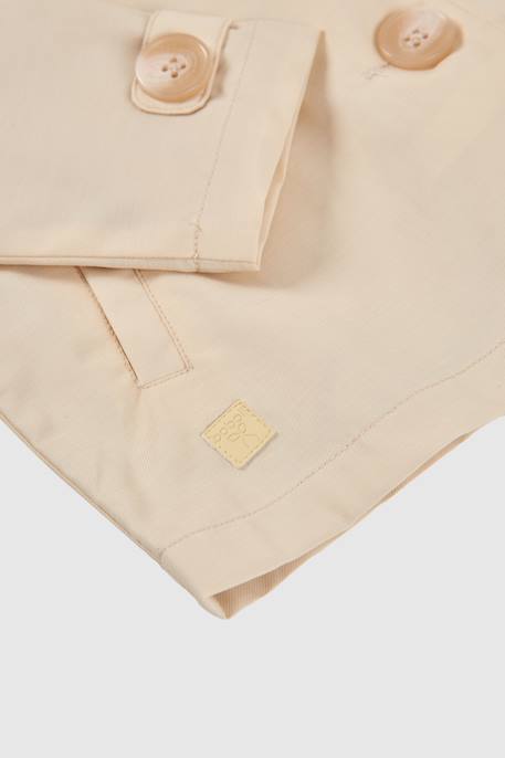Veste cotonen lin Marron 4 - vertbaudet enfant 