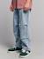 Pantalon parachute denim denim bleached 5 - vertbaudet enfant 