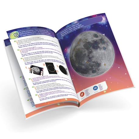 Télescope d’observation astronomique avec accessoires et guide d’activités pour explorer le ciel Noir 5 - vertbaudet enfant 