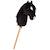 Cheval bâton d’équitation avec tête en peluche, accessoires et bâton en bois démontable Marron+Noir 8 - vertbaudet enfant 