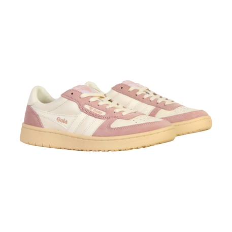 Baskets basses à lacets Off white rose off white 3 - vertbaudet enfant 